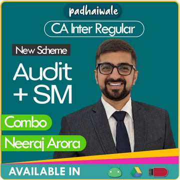 CA Inter Audit + SM Combo Regular Batch by Neeraj Arora