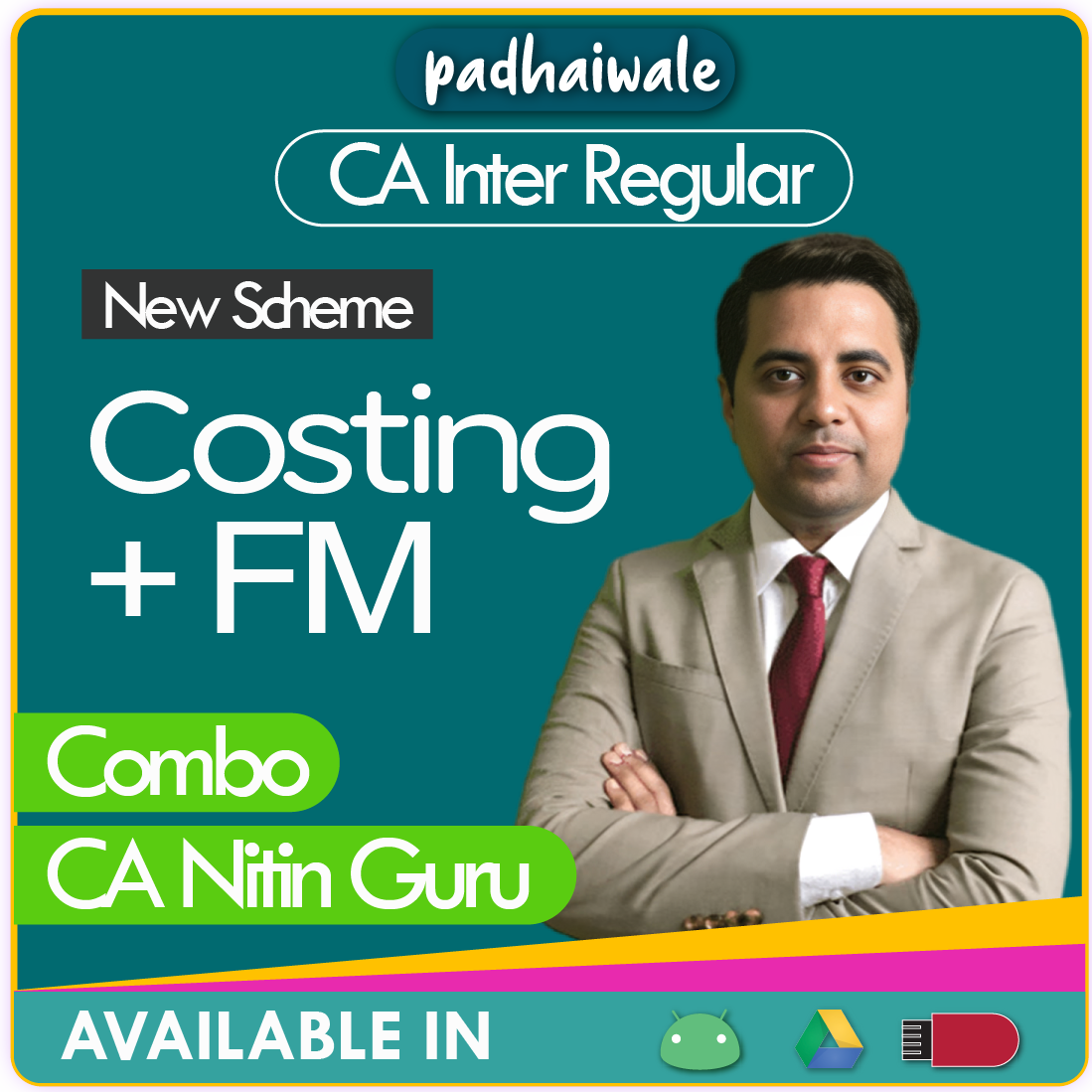 CA Inter Costing + FM Combo Regular Batch New Scheme by CA Nitin Guru