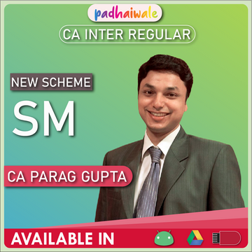 CA Inter SM New Scheme Parag Gupta