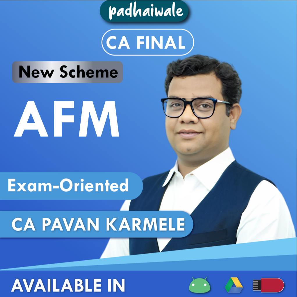 CA Final AFM Exam-Oriented New Scheme Pavan Karmele