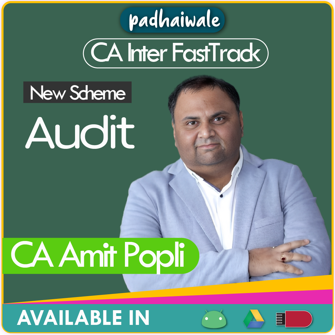 CA Inter Audit FastTrack New Scheme Amit Popli