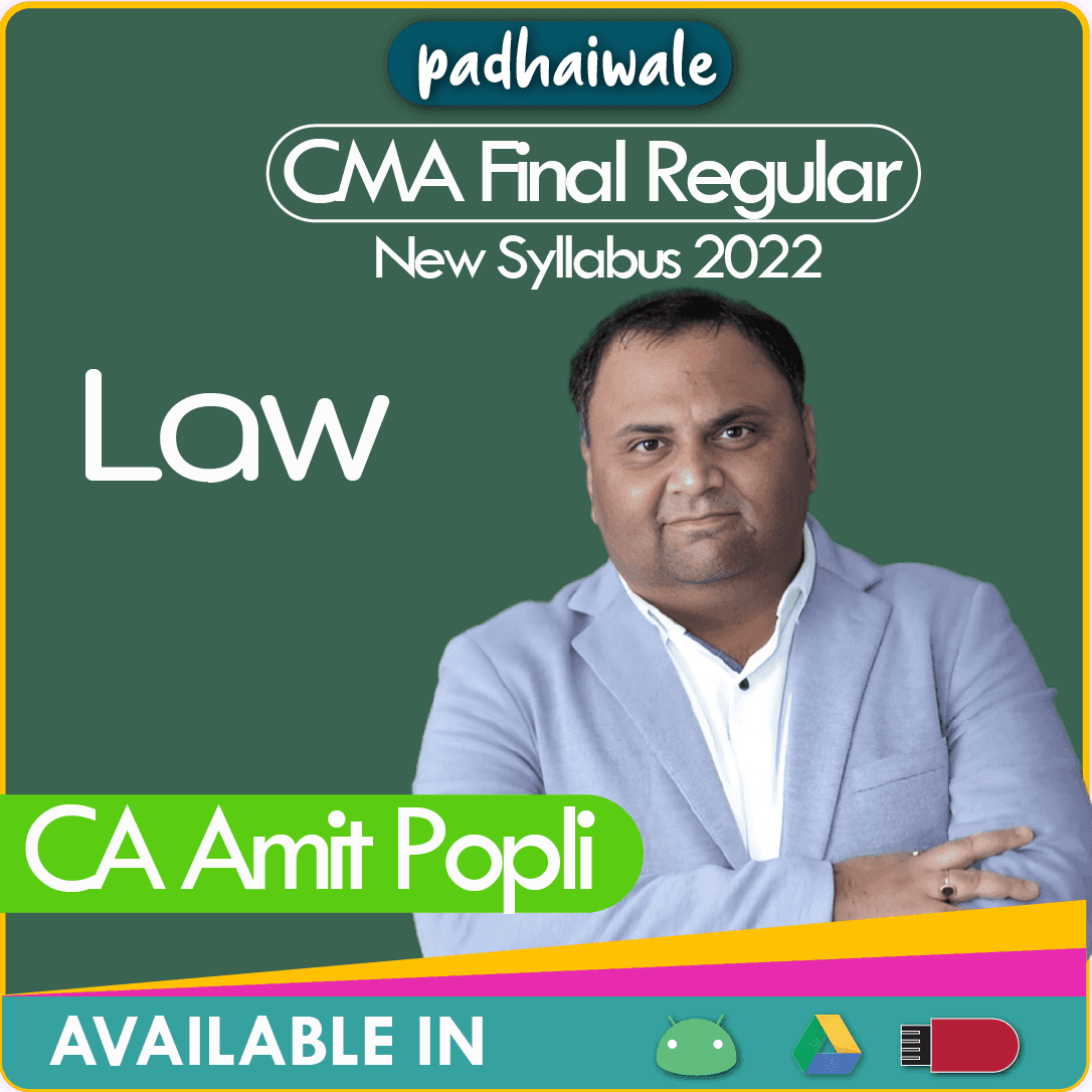 CMA Final Law Regular Batch by CA Amit Popli