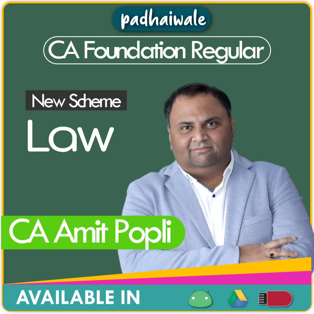 CA Foundation Law Regular Batch New Scheme by CA Amit Popli