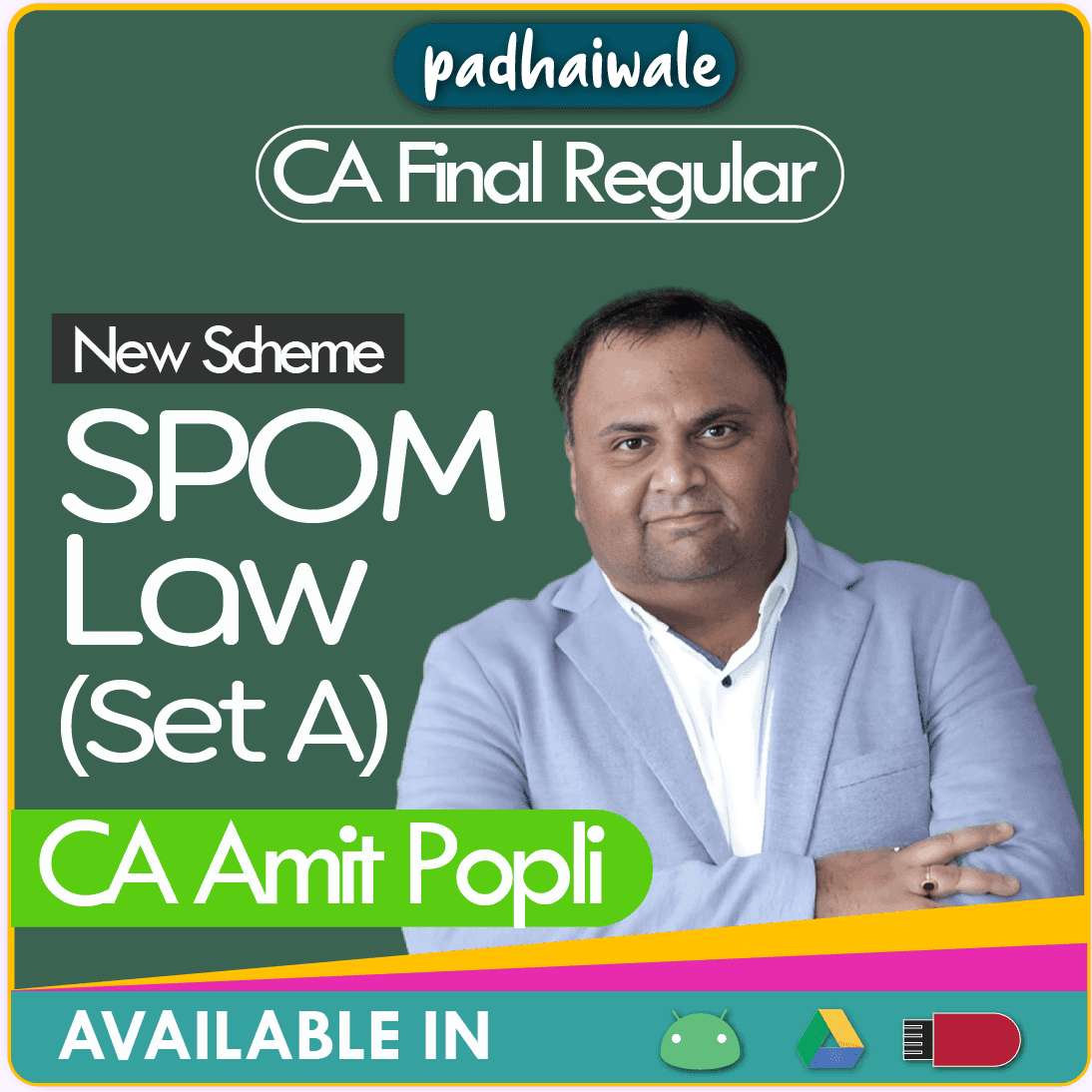 CA Final Set - A Law (SPOM) Lectures Compact Batch By CA Amit Popli