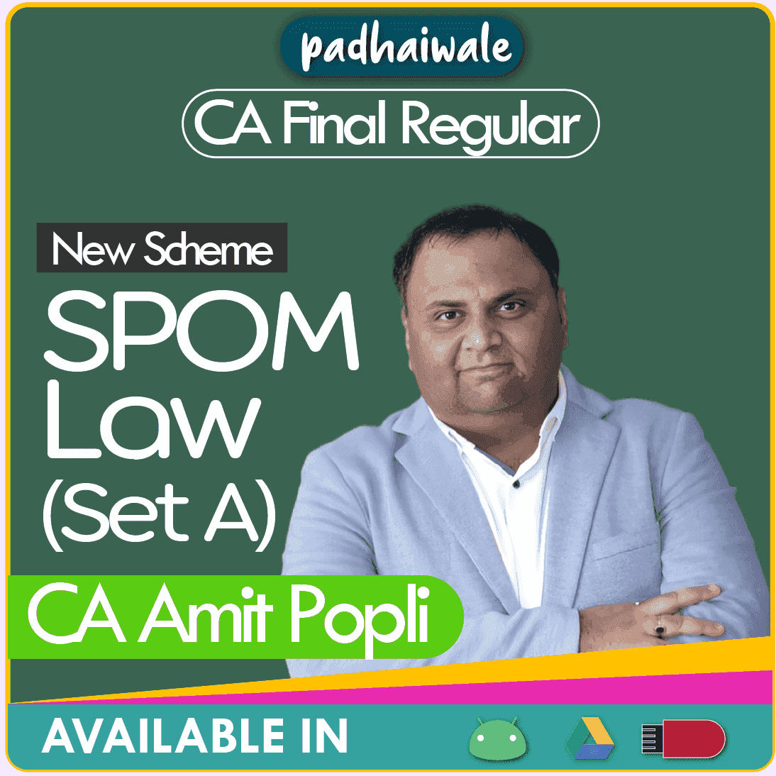 CA Final Set - A Law (SPOM) Lectures Compact Batch by CA Amit Popli