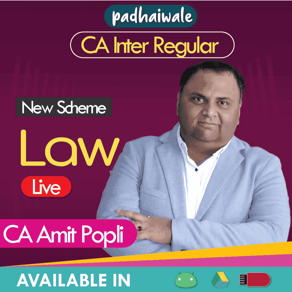 CA Inter Corporate & Other Laws Regular Live Batch by CA Amit Popli