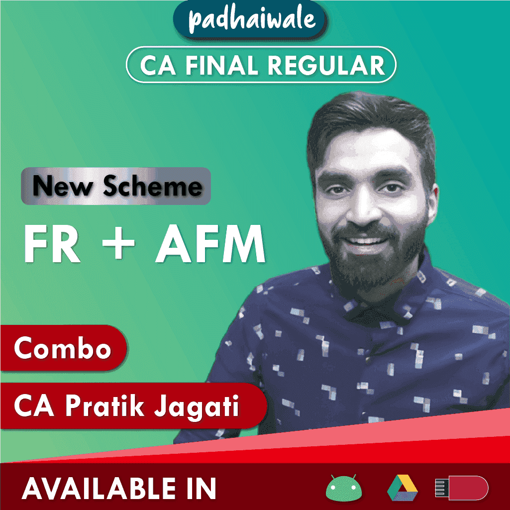 CA Final FR + AFM Combo Regular Batch by CA Pratik Jagati