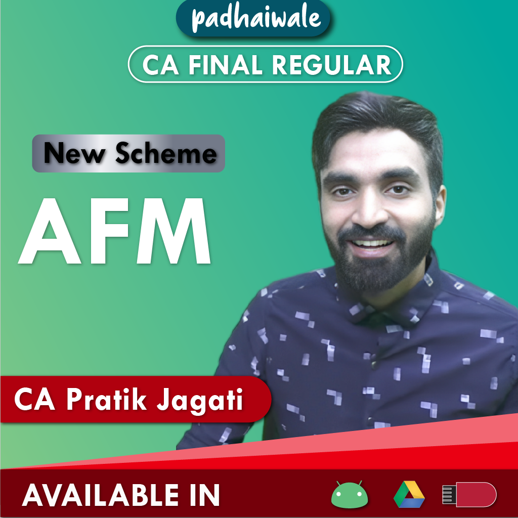 CA Final AFM Regular Batch by CA Pratik Jagati