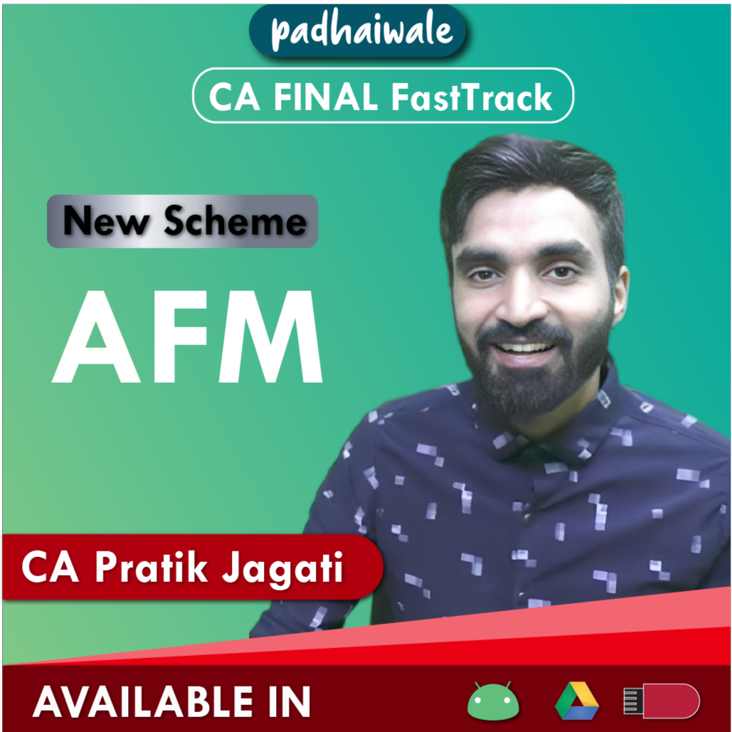 CA Final AFM FastTrack New Scheme Pratik Jagati