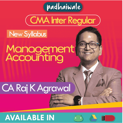 CMA Inter Management Accounting Regular Batch by CA Raj K Agrawal