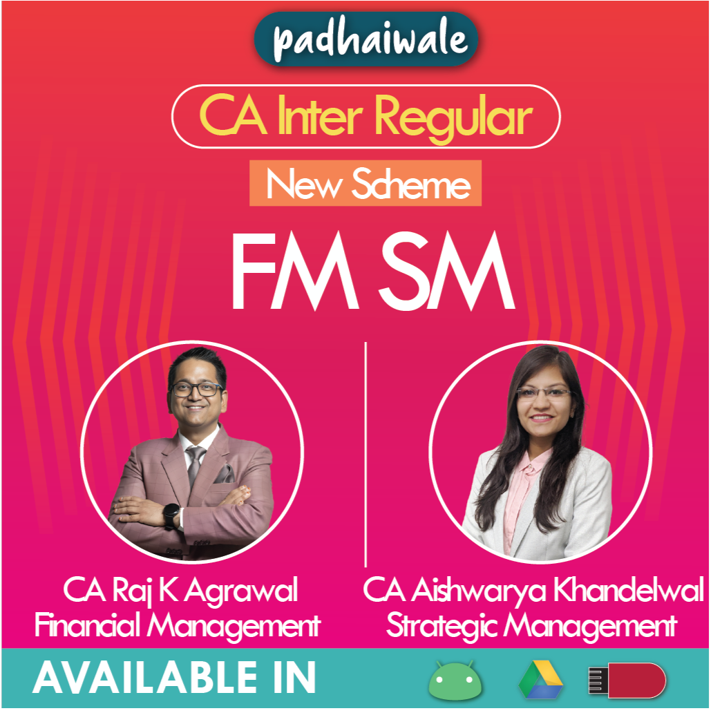 CA Inter FM SM New Scheme Raj K Agrawal Aishwarya Khandelwal