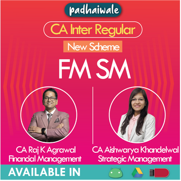 CA Inter FM SM New Scheme Raj K Agrawal Aishwarya Khandelwal