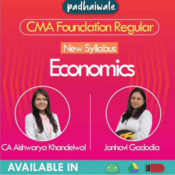 CMA Foundation Business Economics and Management Regular Batch by CA Aishwarya Khandelwal and Janhavi Gadodia