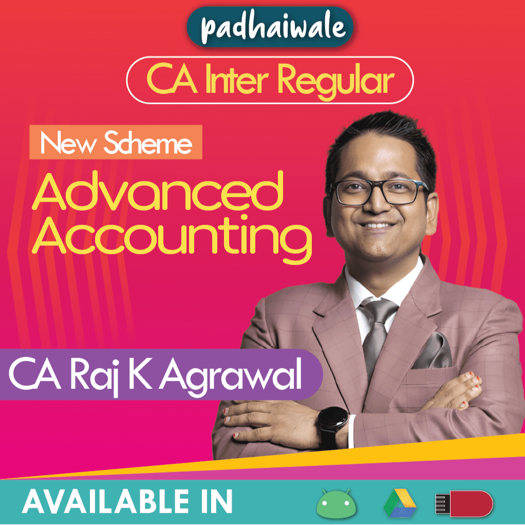 CA Inter Advanced Accounting New Scheme Raj K Agrawal