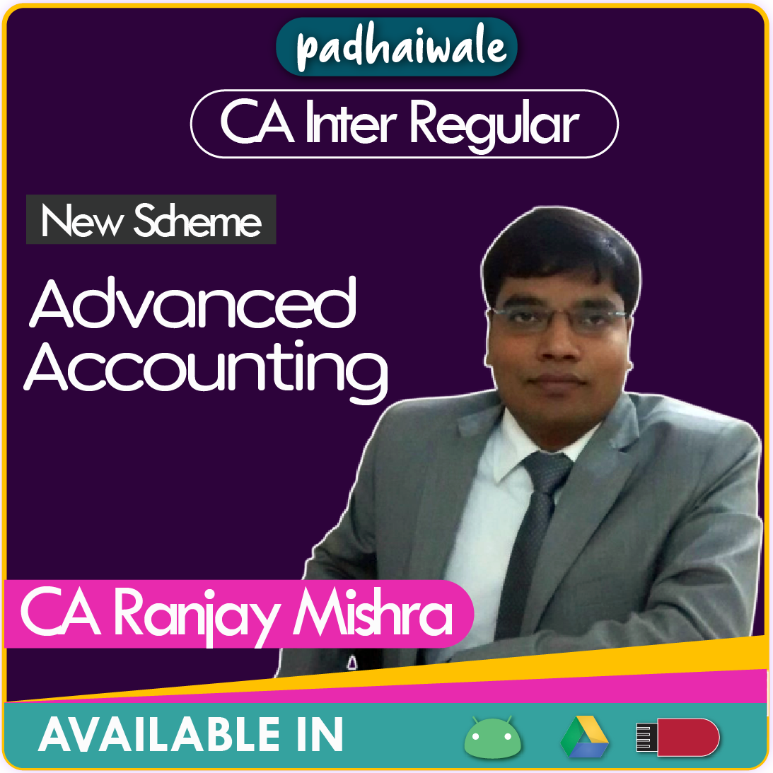 CA Inter Advanced Accounting New Scheme Ranjay Mishra