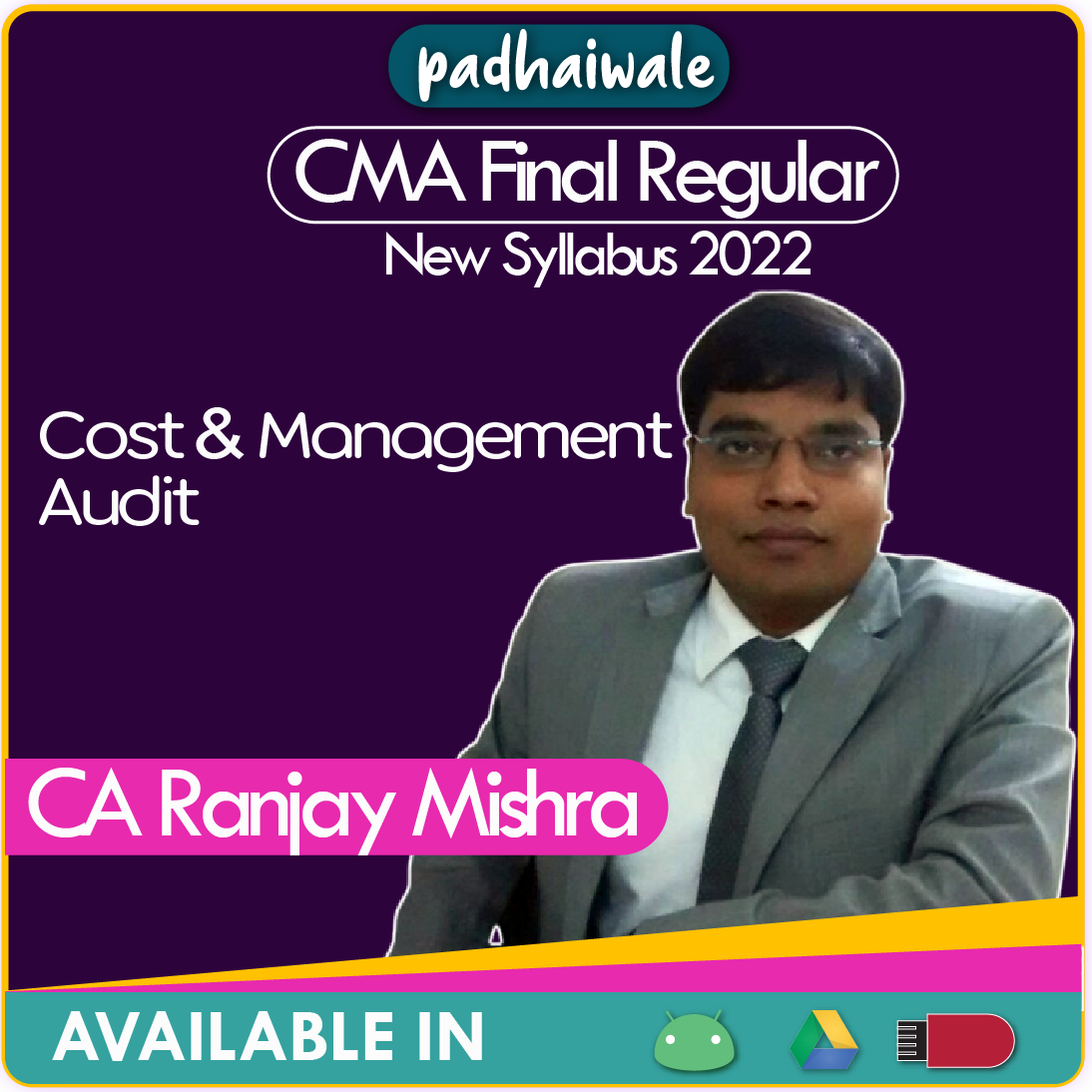 CMA Final Cost and Management Audit Ranjay Mishra