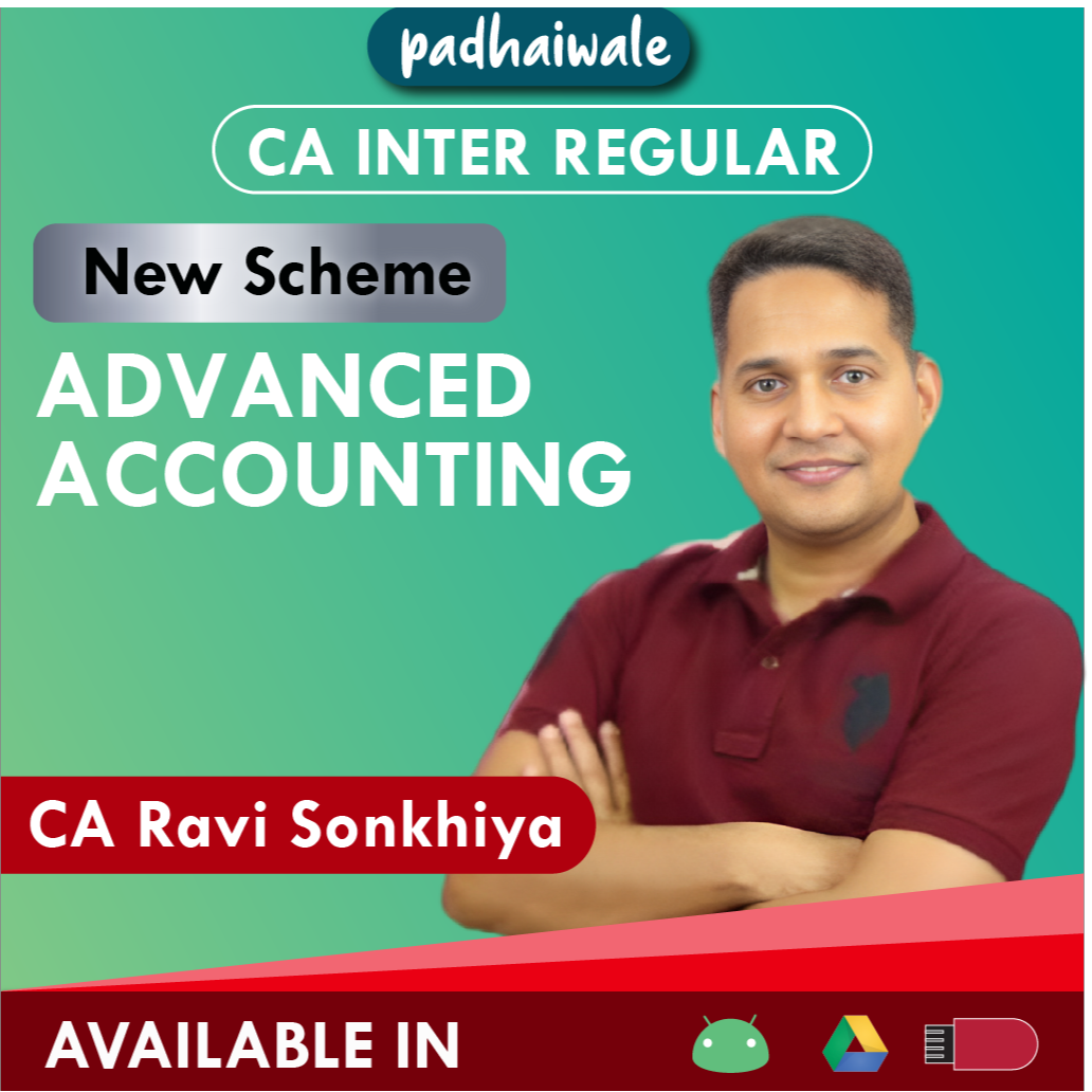 CA Inter Advanced Accounting New Scheme Ravi Sonkhiya