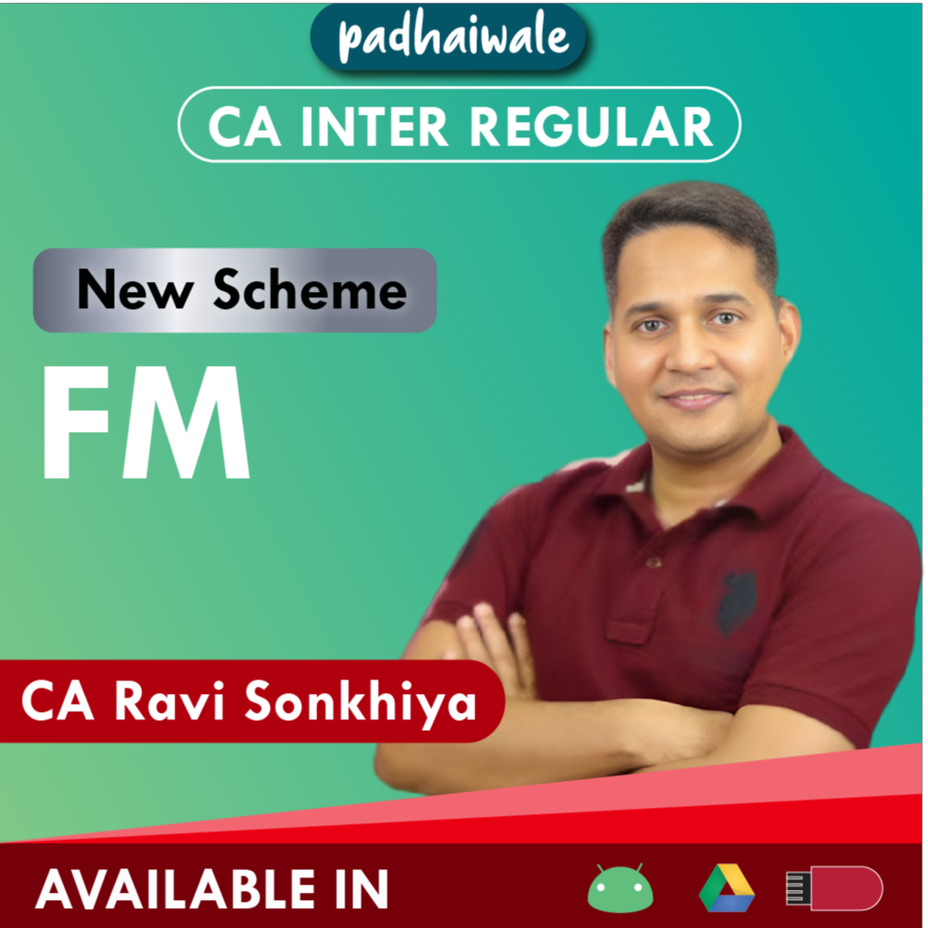 CA Inter FM New Scheme Ravi Sonkhiya