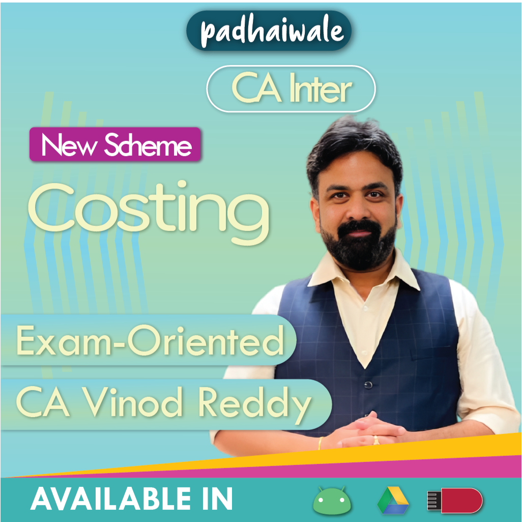CA Inter Costing Exam-Oriented New Scheme Vinod Reddy