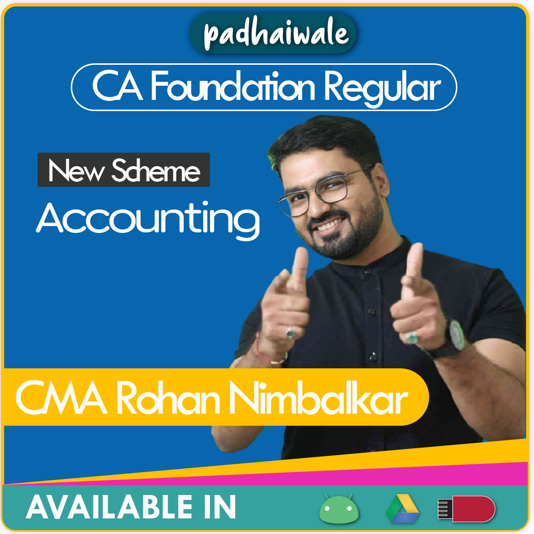 CA Foundation Accounting New Scheme Rohan Nimbalkar