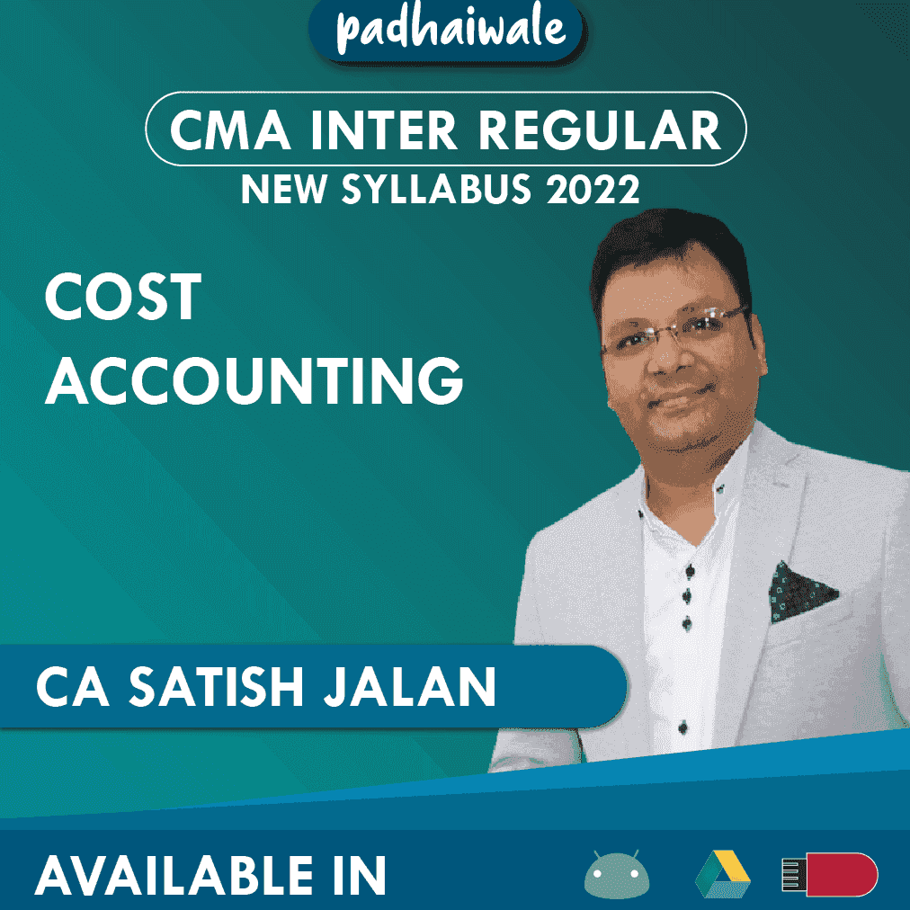CMA Inter Cost Accounting Regular Batch by CA Satish Jalan