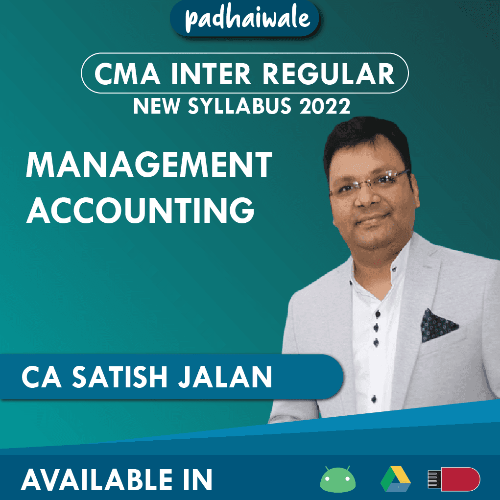 CMA Inter Management Accounting Regular Batch by CA Satish Jalan