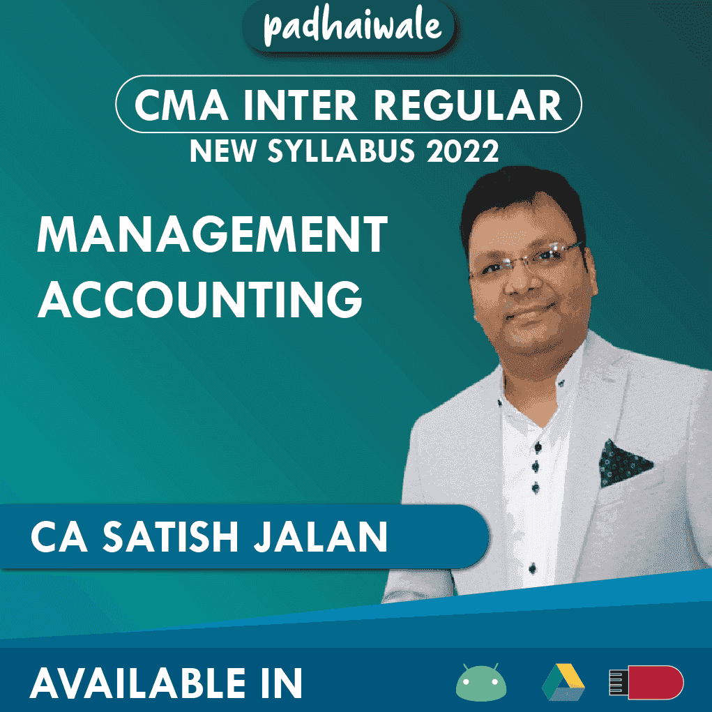 CMA Inter Management Accounting Regular Batch by CA Satish Jalan