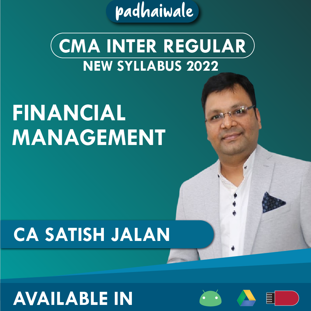 CMA Inter Financial Management satish jalan