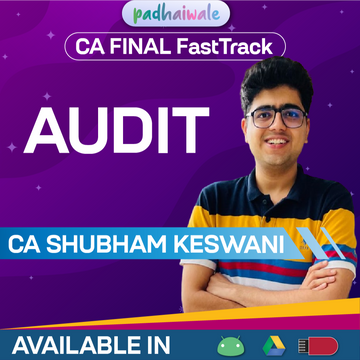  CA Final Audit FastTrack Batch by CA Shubham Keswani