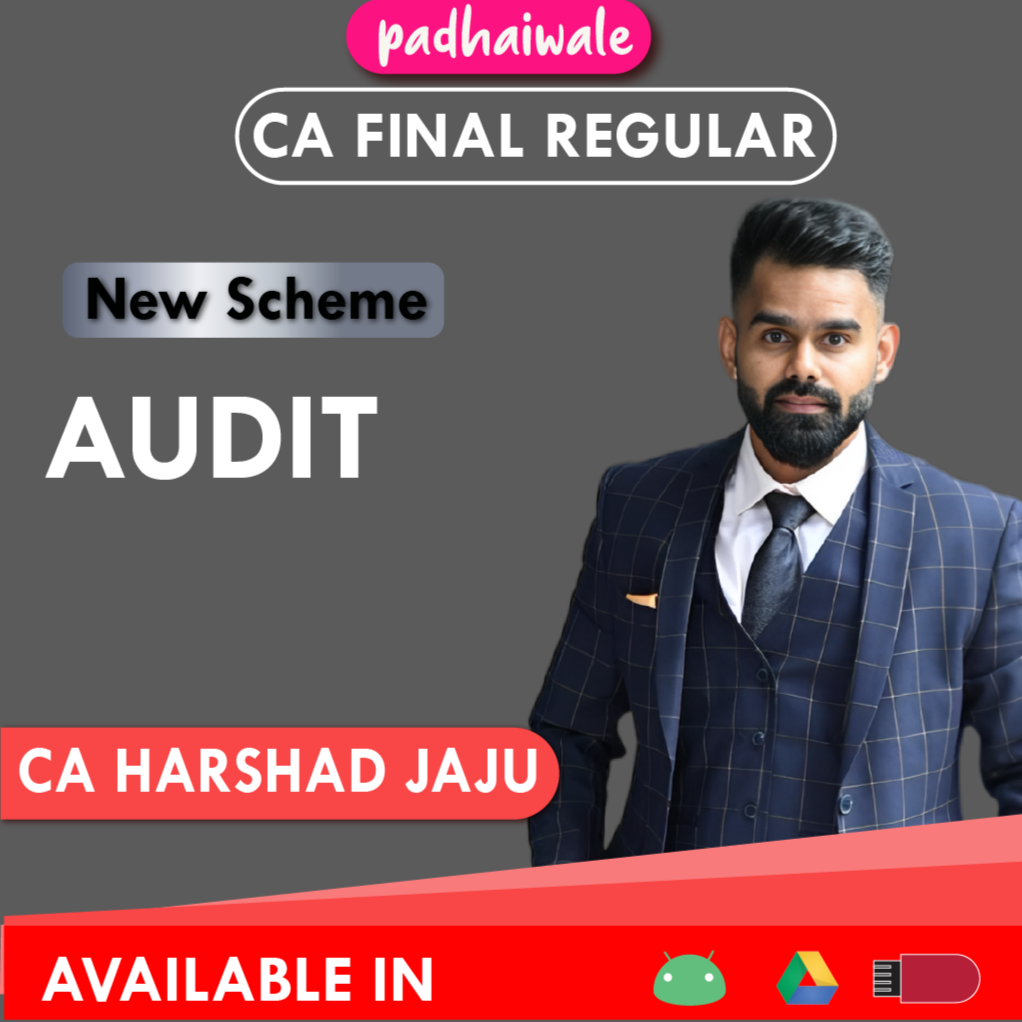 CA Final Audit New Scheme Harshad Jaju