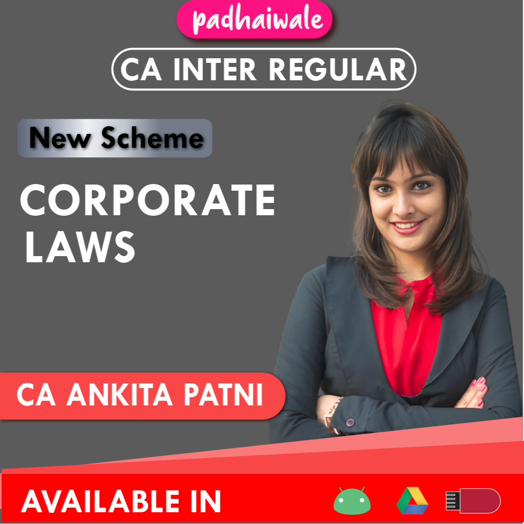 CA Inter Law Regular Batch by CA Ankita Patni