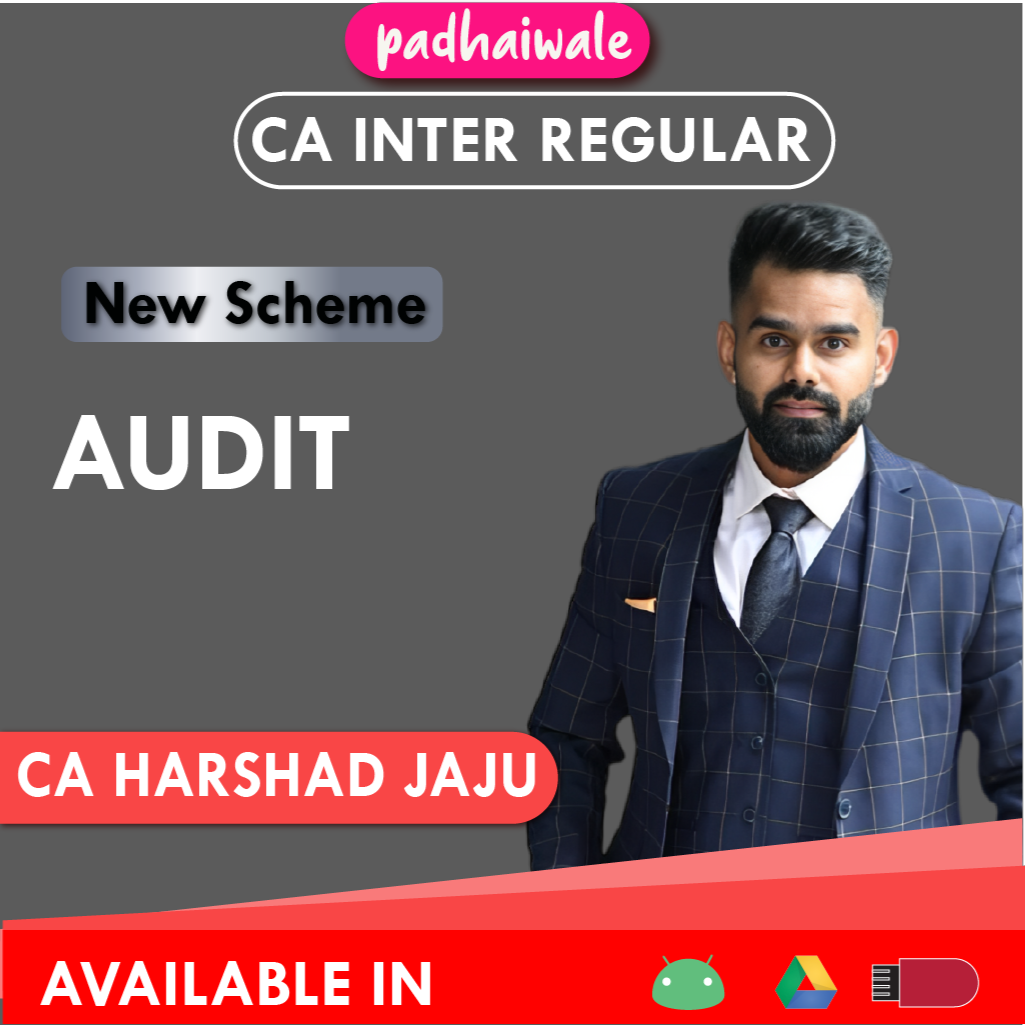 CA Inter Audit New Scheme Harshad Jaju