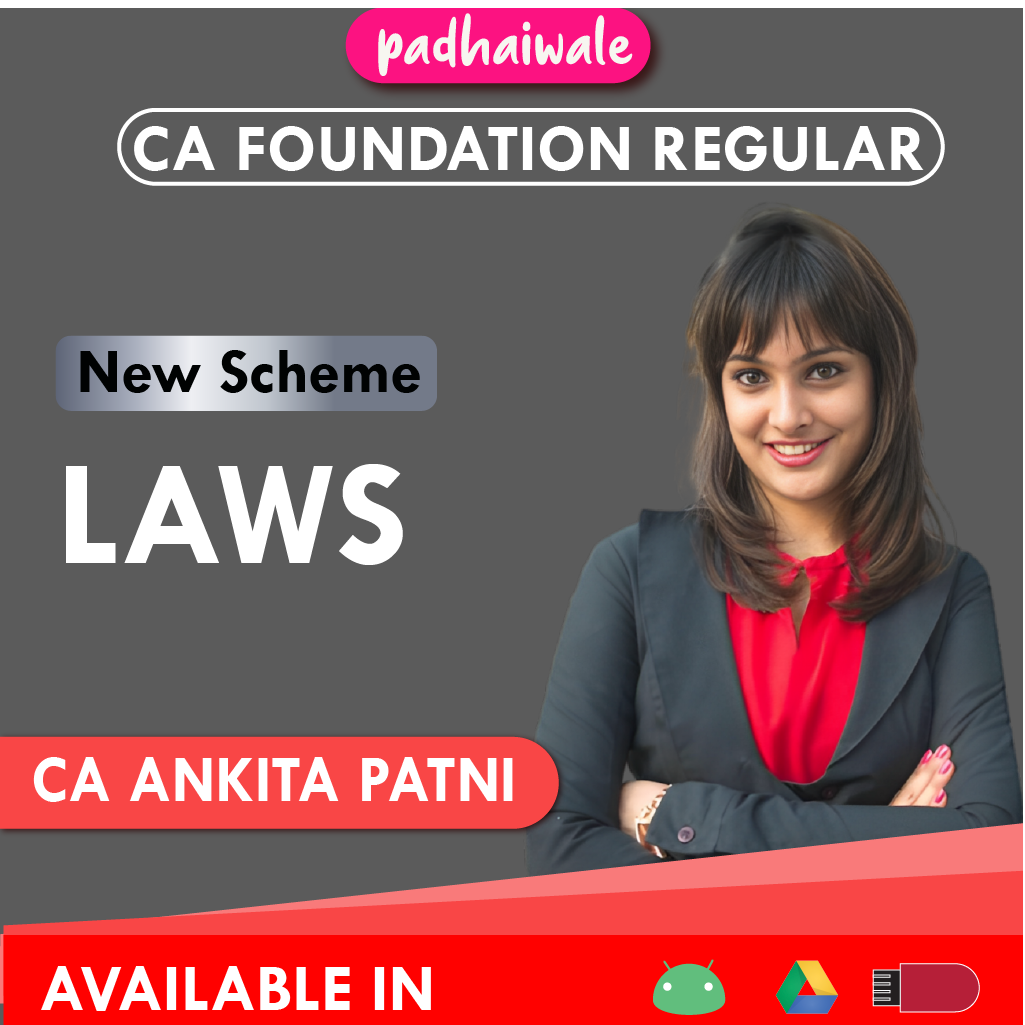 CA Foundation Laws New Scheme Ankita Patni