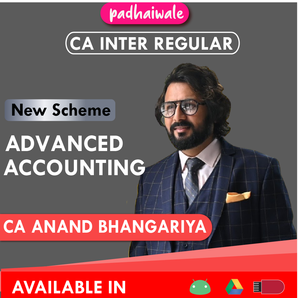 CA Inter Advanced Accounting New Scheme Anand Bhangariya