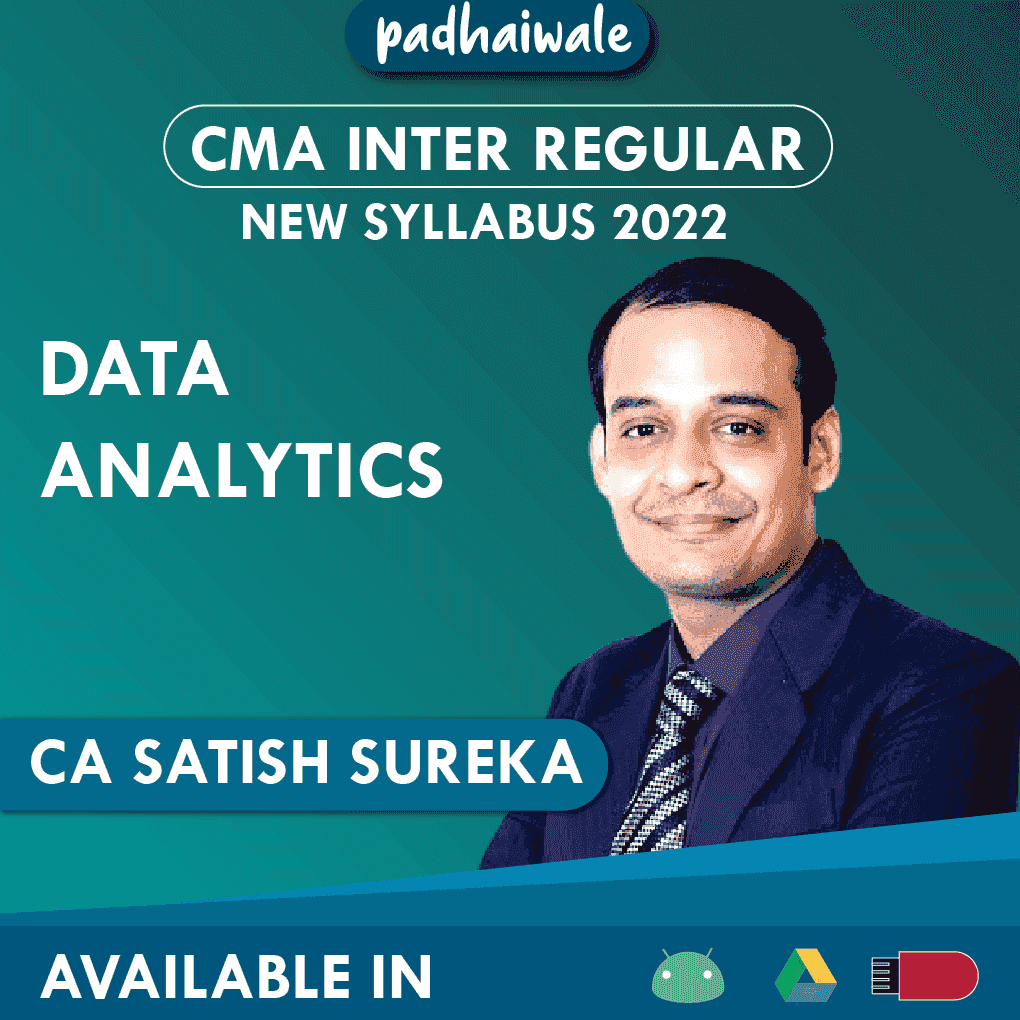 CMA Inter Data Analytics Regular Batch by CA Satish Sureka