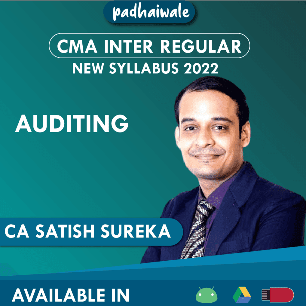 CMA Inter Auditing Regular Batch by CA Satish Sureka