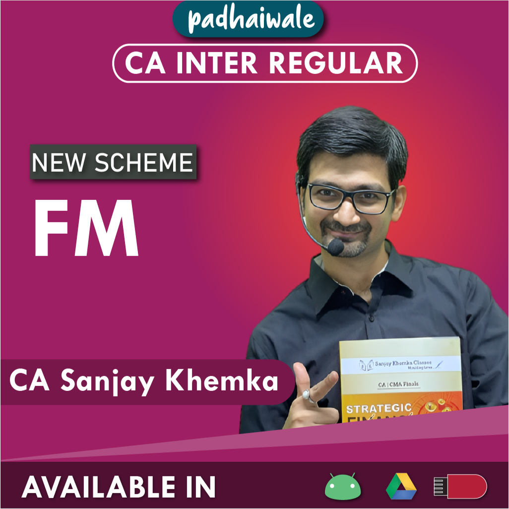 CA Inter FM New Scheme Sanjay Khemka