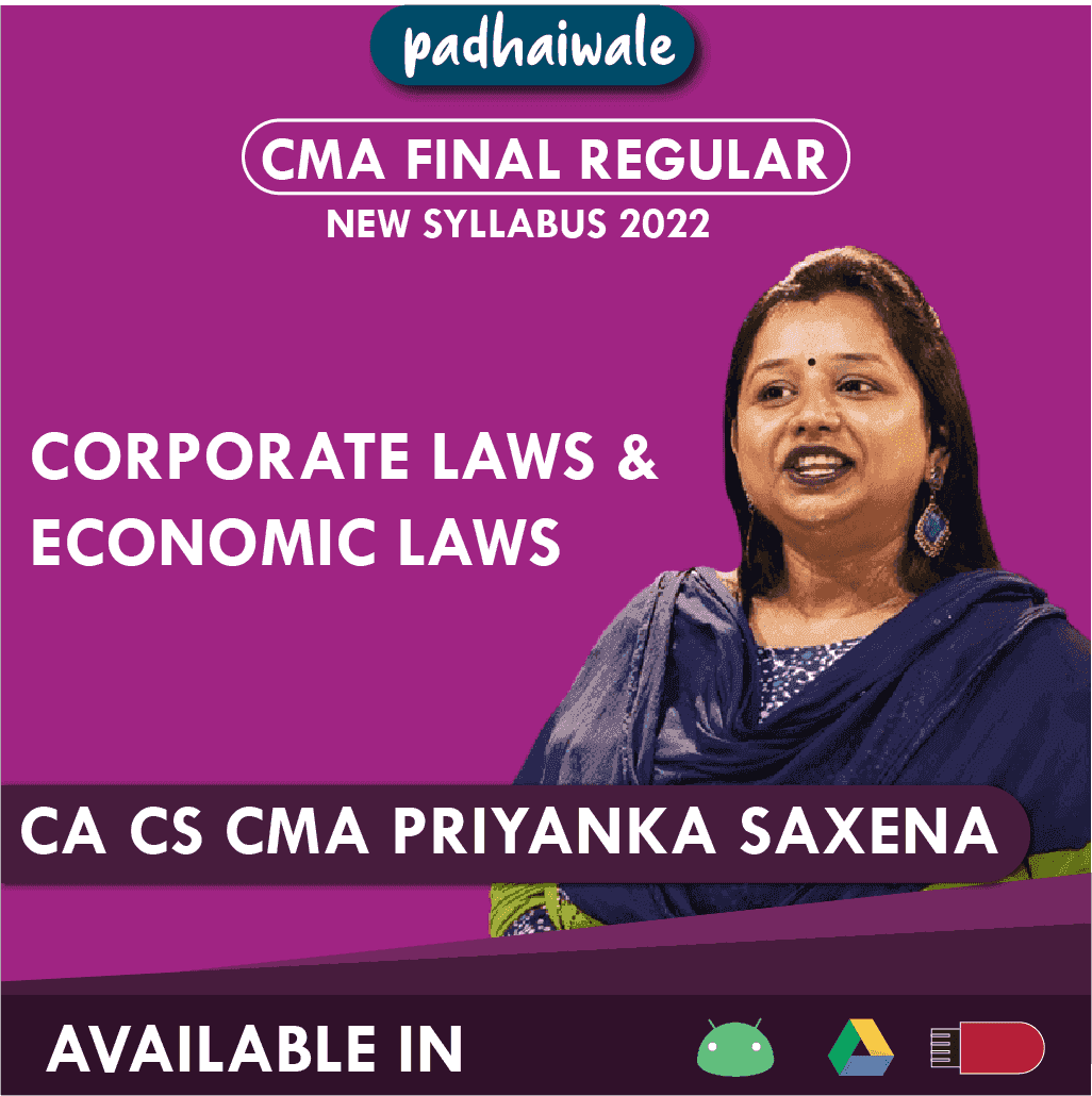 CMA Final Law Regular Batch by CA CS CMA Priyanka Saxena