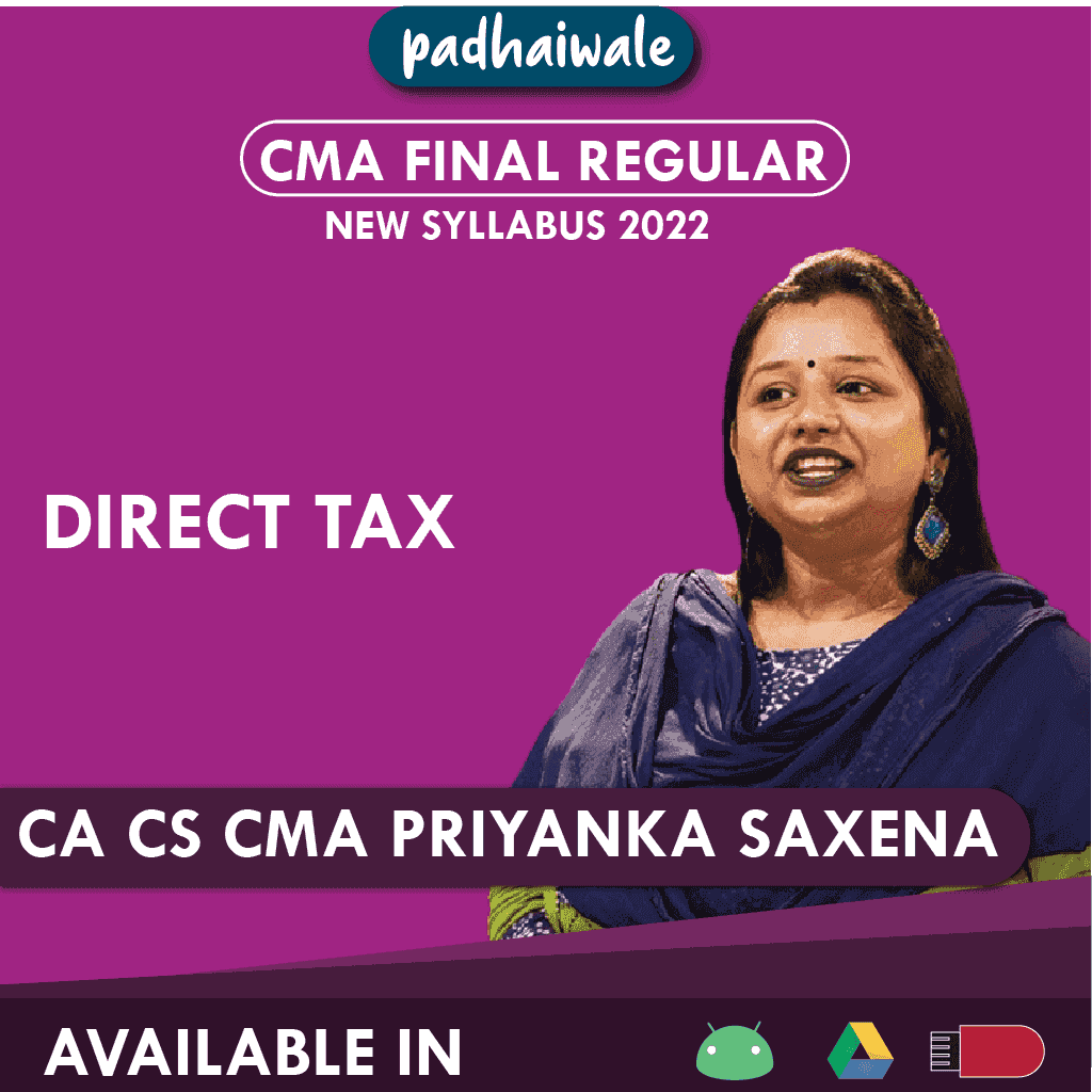 CMA Final DT Regular Batch by CA CS CMA Priyanka Saxena