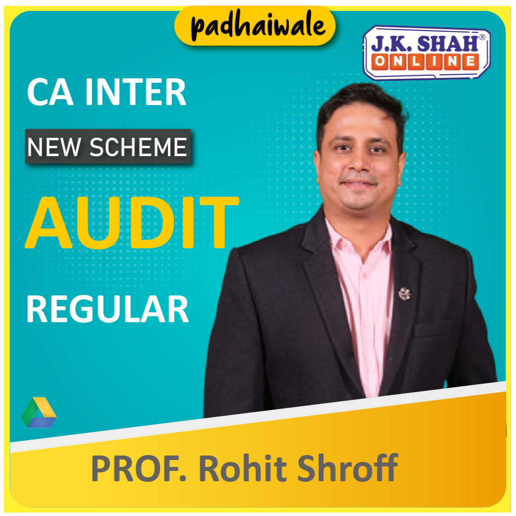 CA Inter Audit New Scheme Rohit Shroff