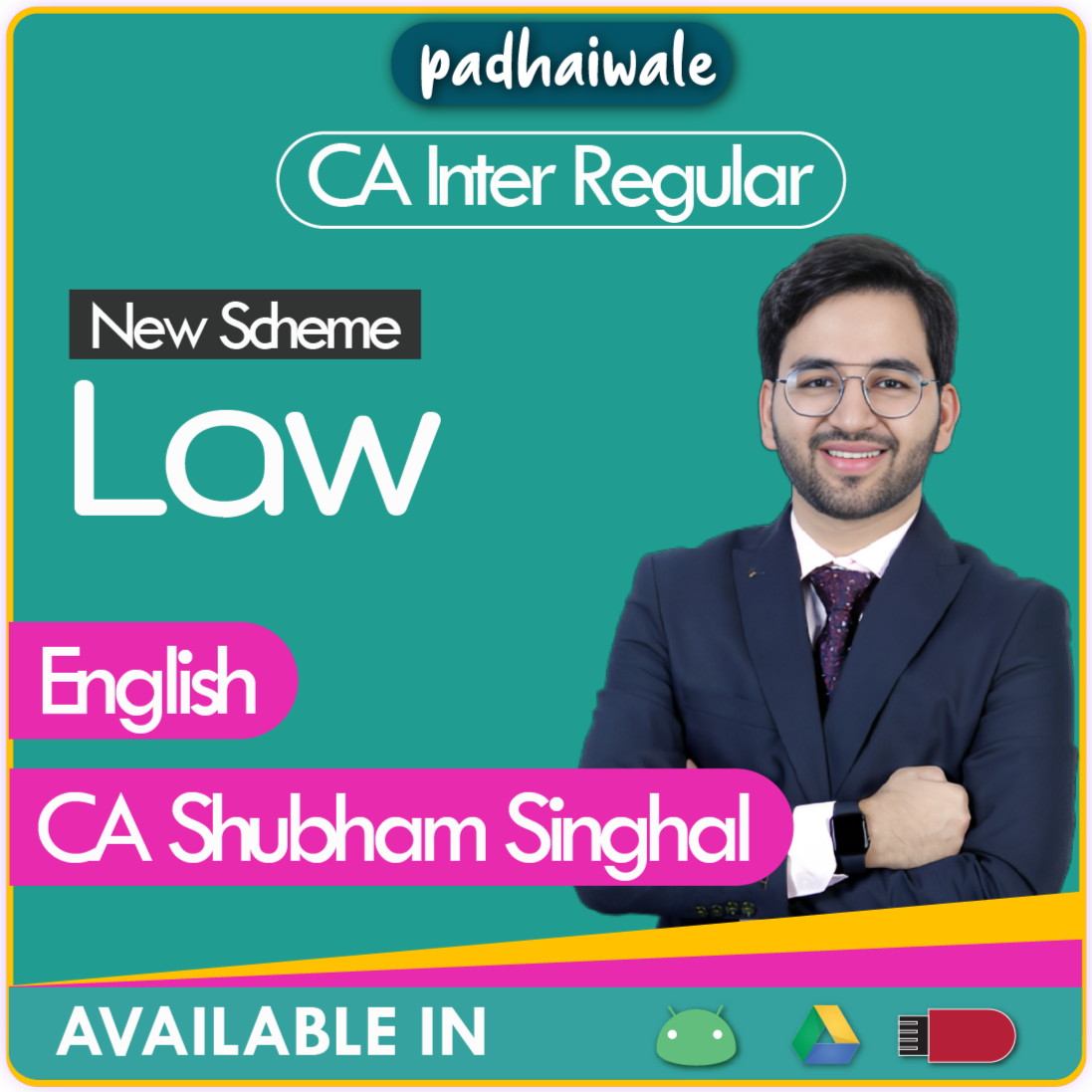 CA Inter Law English New Scheme Shubham Singhal