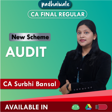 CA Final Audit New Scheme Surbhi Bansal