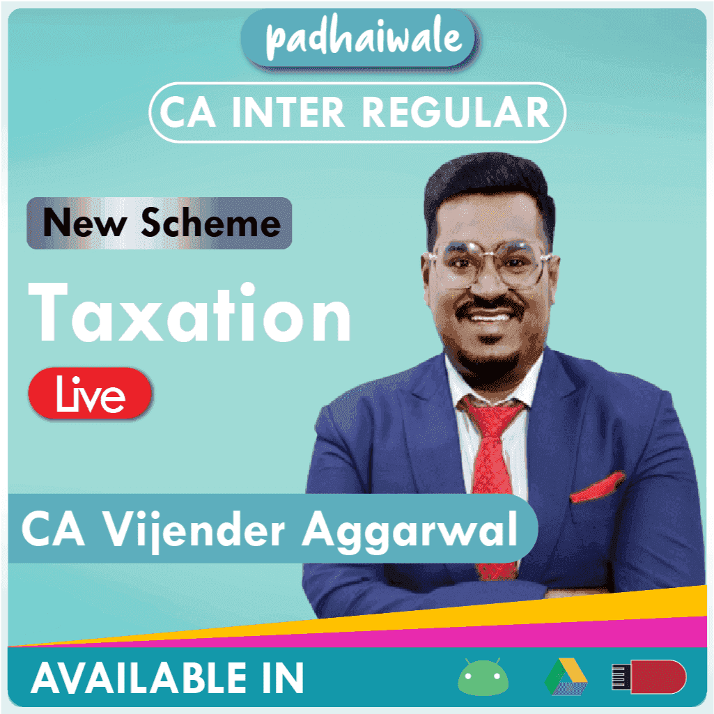 CA Inter Taxation (DT+IDT) Regular Batch by CA Vijender Aggarwal