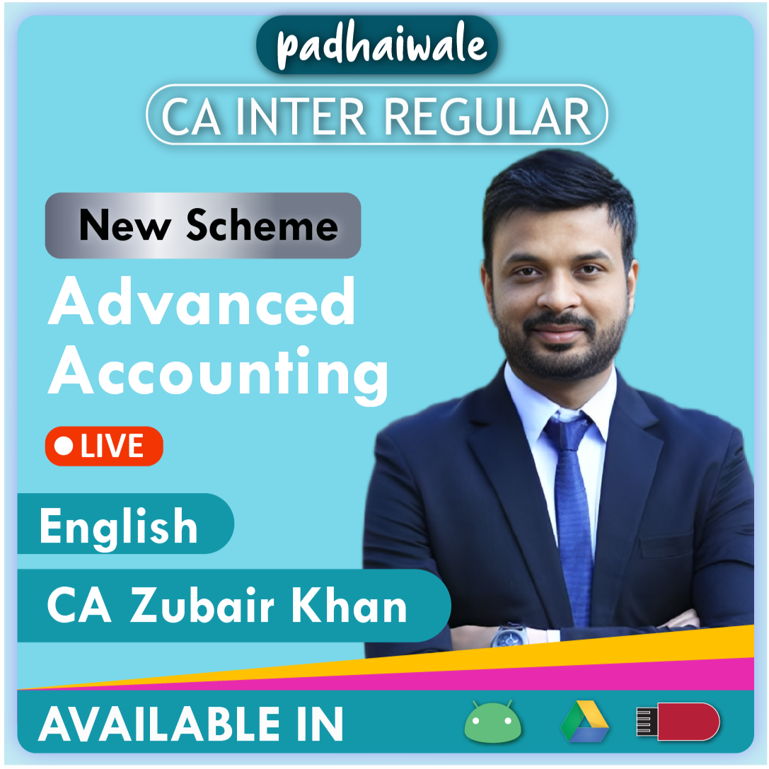 CA Inter Advanced Accounting English Live Zubair Khan