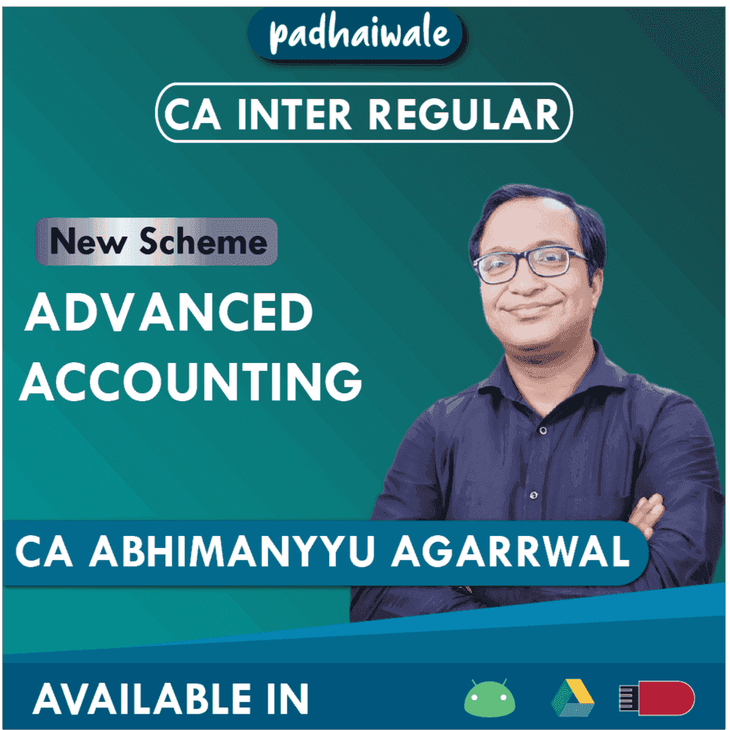 CA Inter Advanced Accounting Regular Batch New Scheme by CA Abhimanyyu Agarrwal
