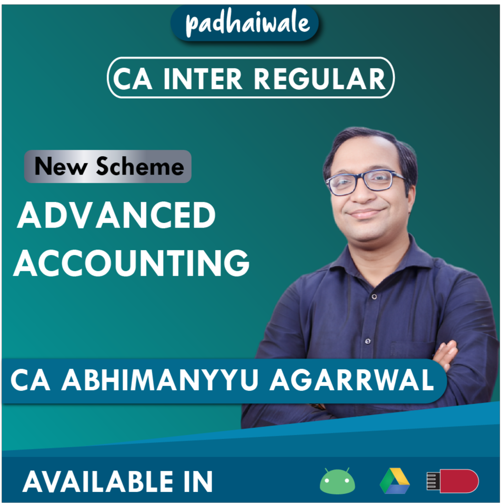 CA Inter Advanced Accounting Regular Batch New Scheme by CA Abhimanyyu Agarrwal