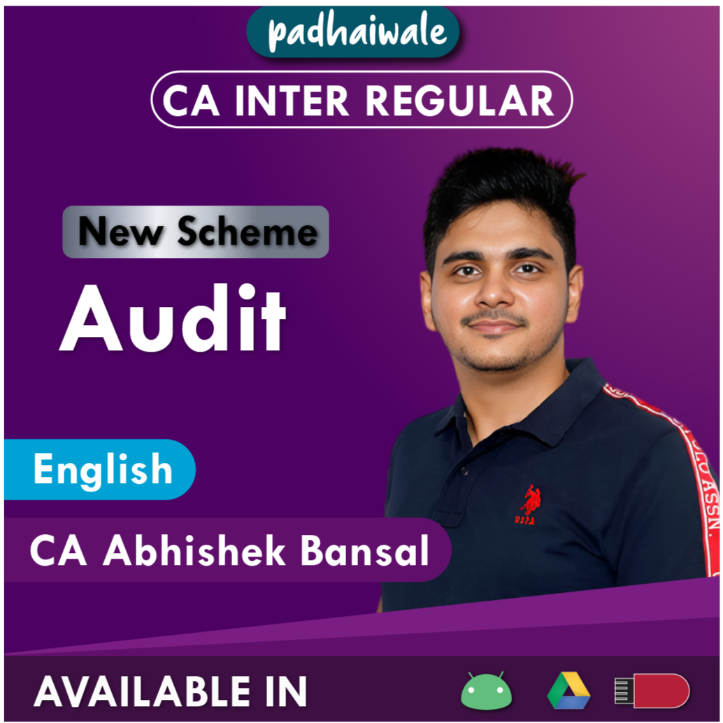 CA Inter Audit English New Scheme Abhishek Bansal