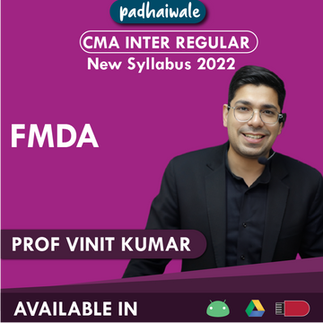 CMA Inter FMDA Vinit Kumar