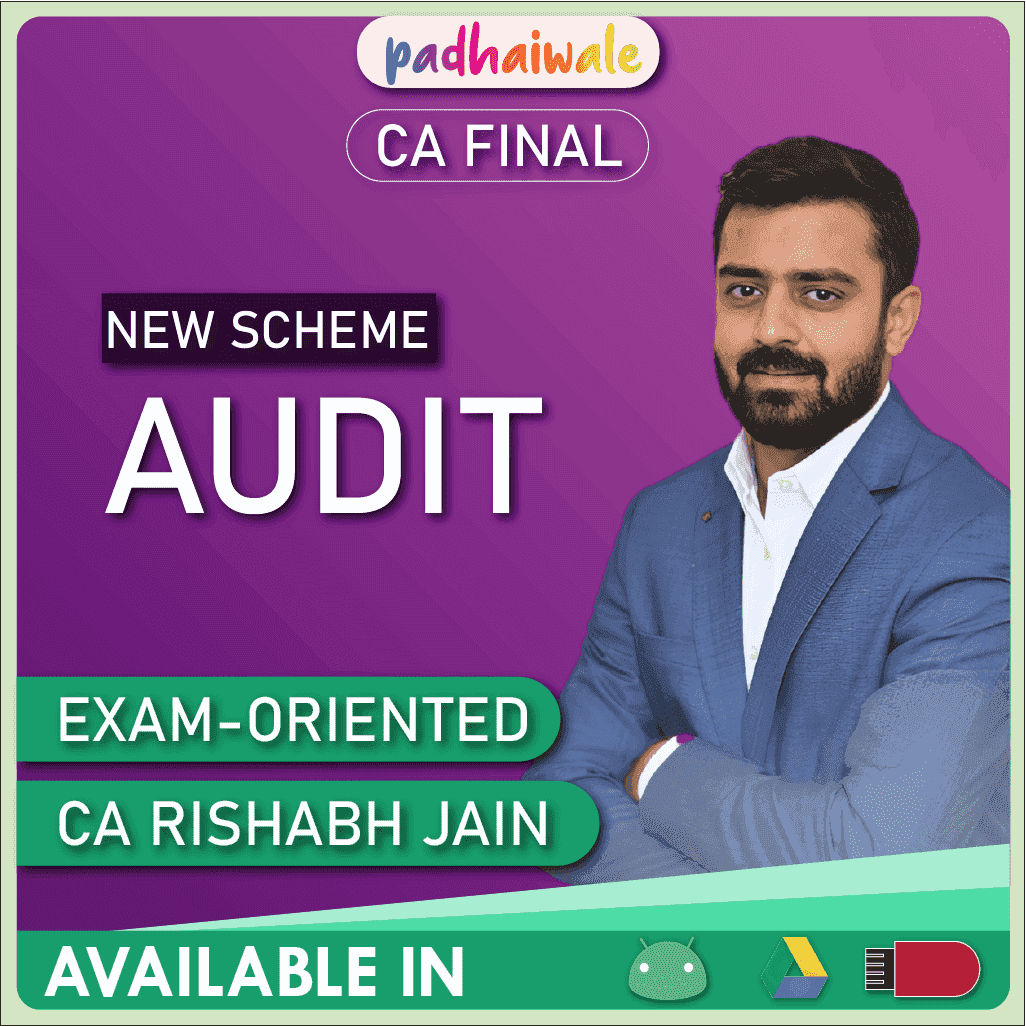 CA Final Audit Exam-Oriented Batch by CA Rishabh Jain