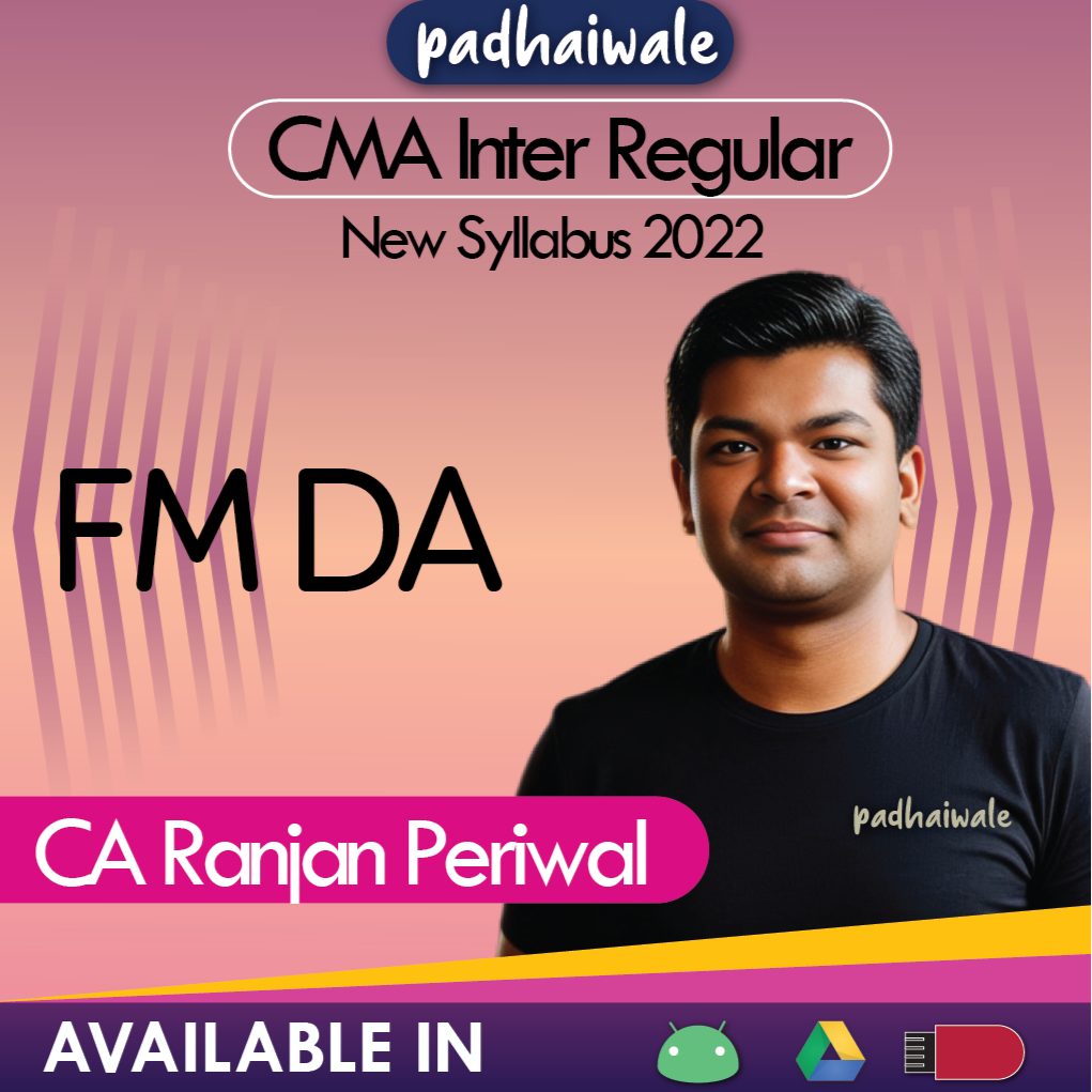 CMA Inter FM DA ranjan periwal